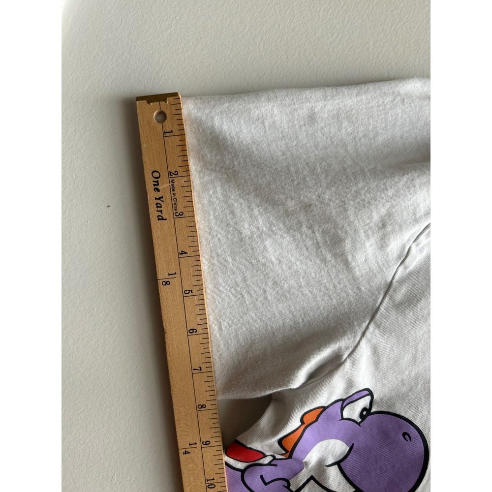 Super Nintendo World Universal Studios White Yoshi Graphic T-Shirt Mens XL - Picture 14 of 14
